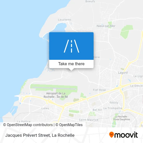 Rue Jacques Prévert map