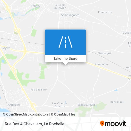 Rue Des 4 Chevaliers map
