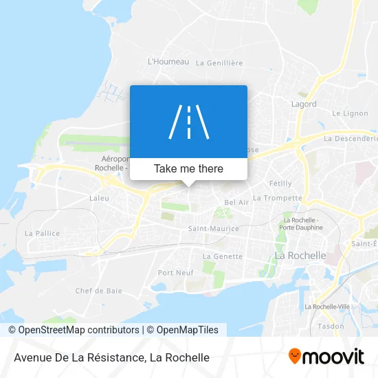 Avenue De La Résistance map