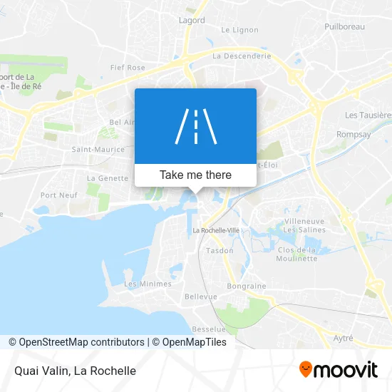 Quai Valin map