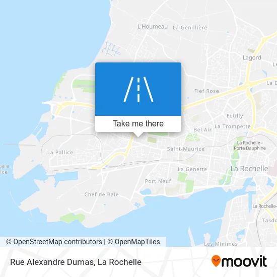 Rue Alexandre Dumas map