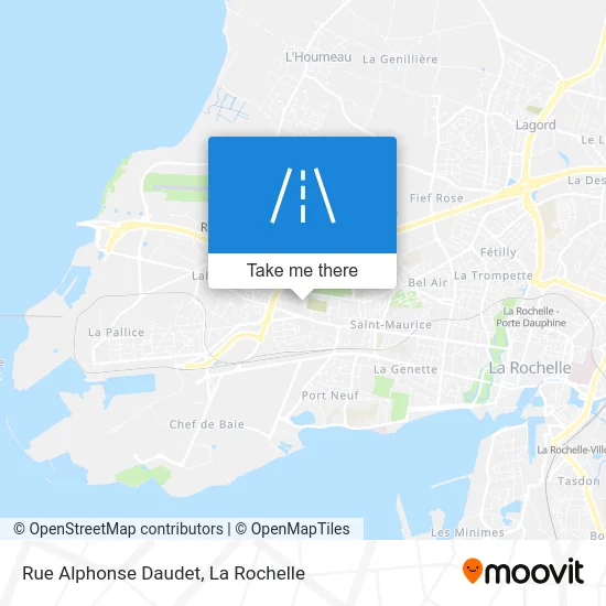 Rue Alphonse Daudet map