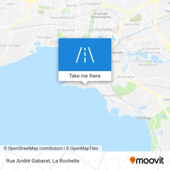 Rue André Gabaret map