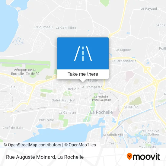 Rue Auguste Moinard map