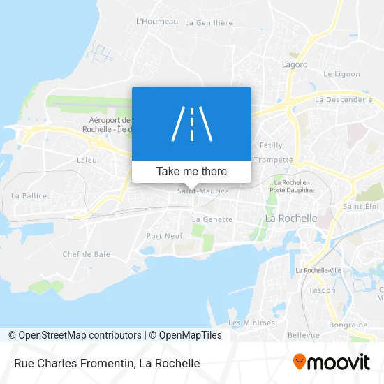 Rue Charles Fromentin map