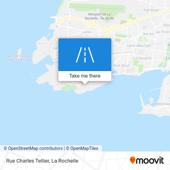 Rue Charles Tellier map