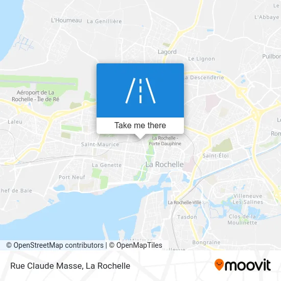 Rue Claude Masse map