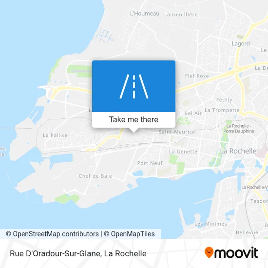 Rue D'Oradour-Sur-Glane map