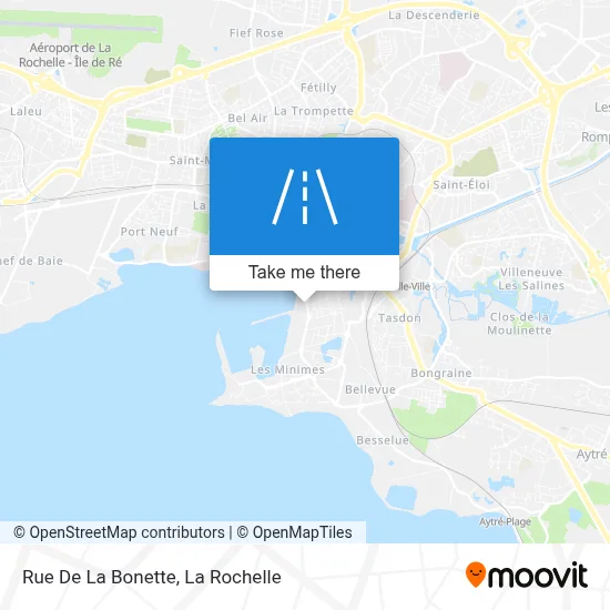 Rue De La Bonette map