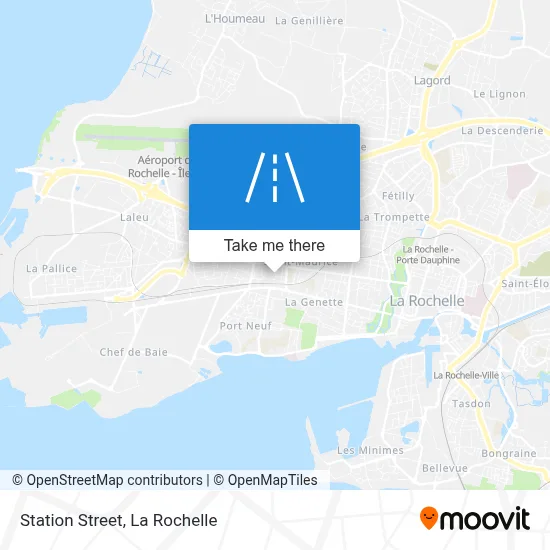 Rue De La Station map