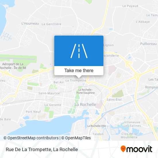 Rue De La Trompette map