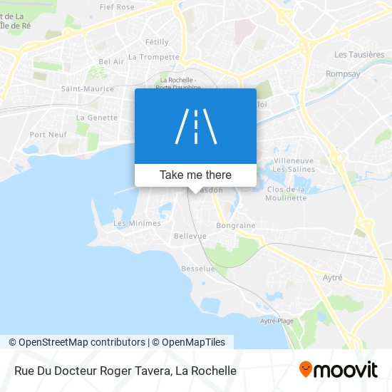 Mapa Rue Du Docteur Roger Tavera