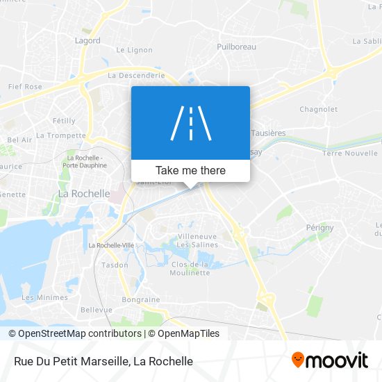 Mapa Rue Du Petit Marseille
