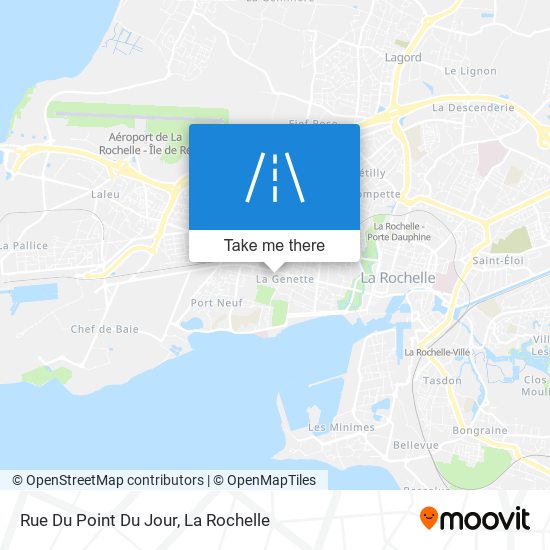 Mapa Rue Du Point Du Jour