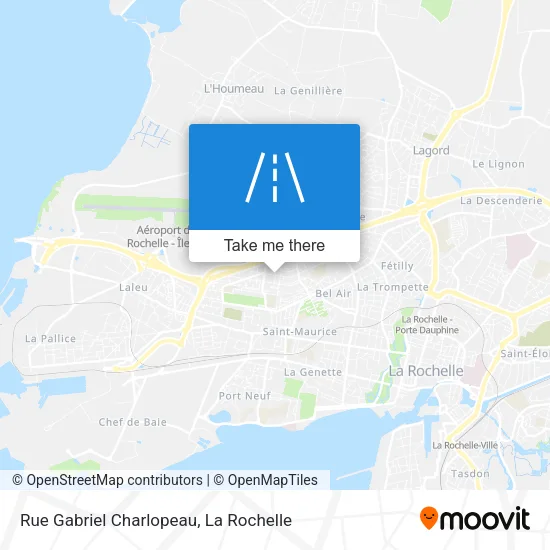 Rue Gabriel Charlopeau map