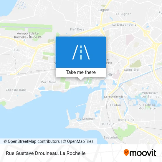 Rue Gustave Drouineau map
