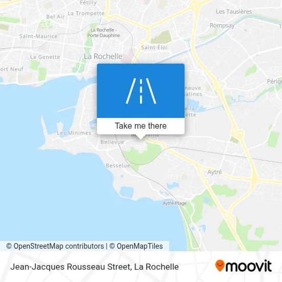 Rue Jean-Jacques Rousseau map