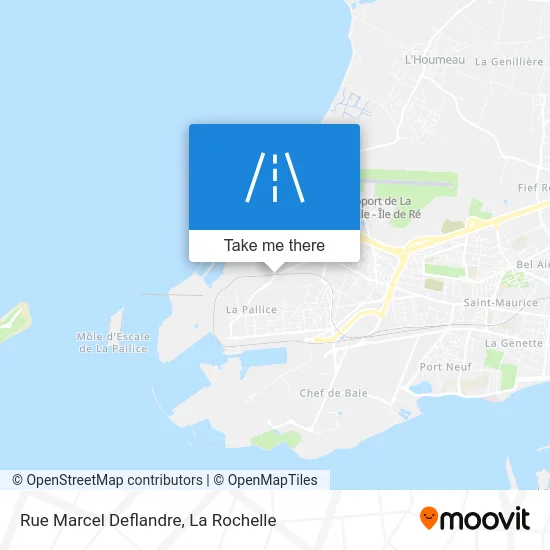 Rue Marcel Deflandre map