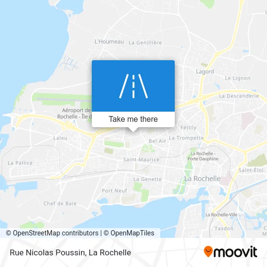 Rue Nicolas Poussin map
