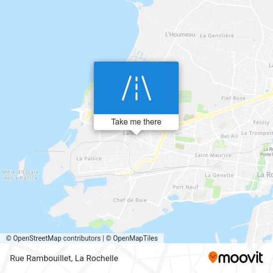 Rue Rambouillet map