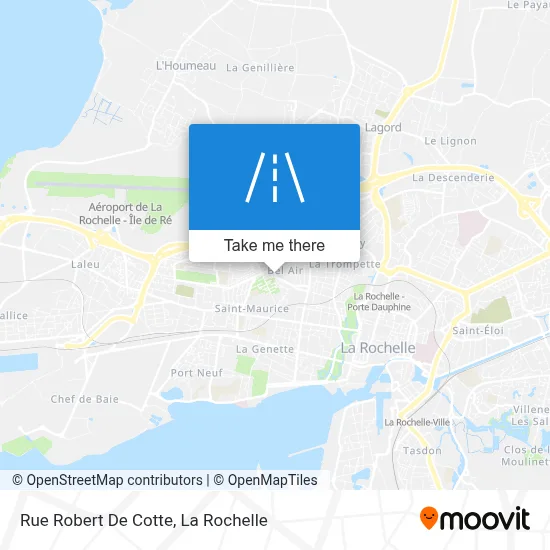 Rue Robert De Cotte map