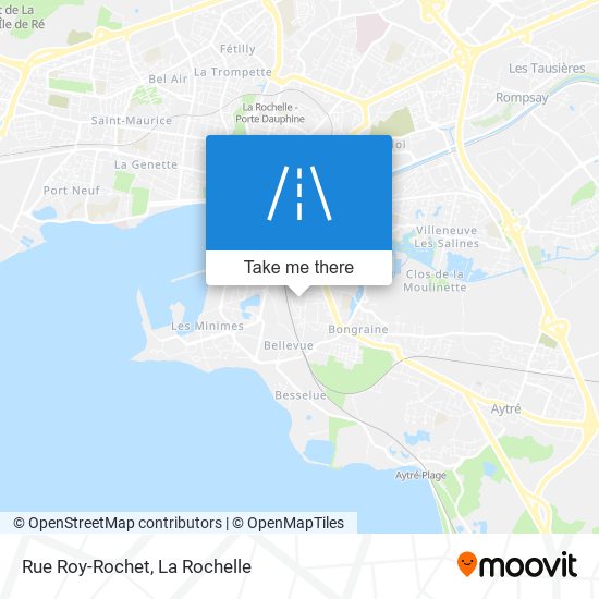 Rue Roy-Rochet map