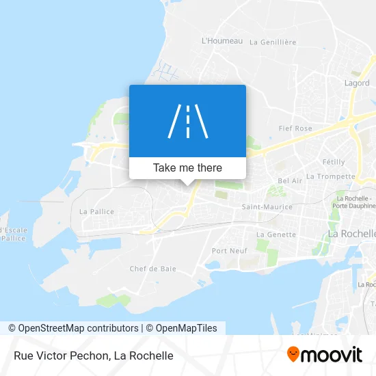 Rue Victor Pechon map