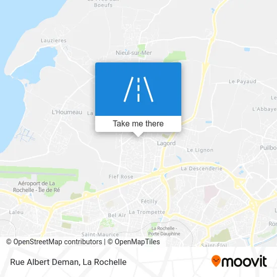 Rue Albert Deman map