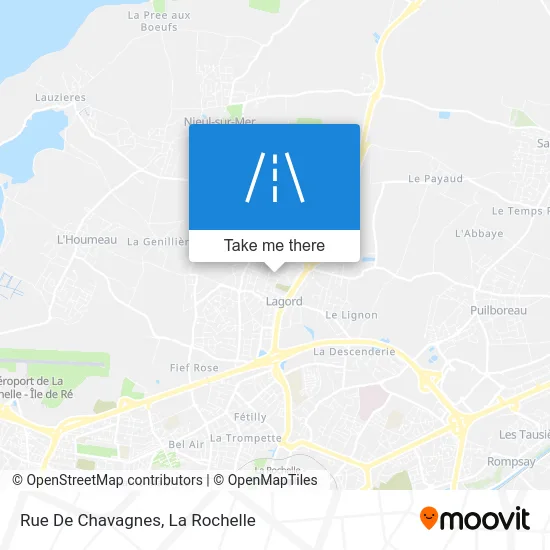 Rue De Chavagnes map