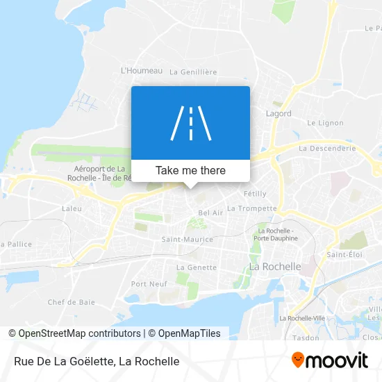 Rue De La Goëlette map