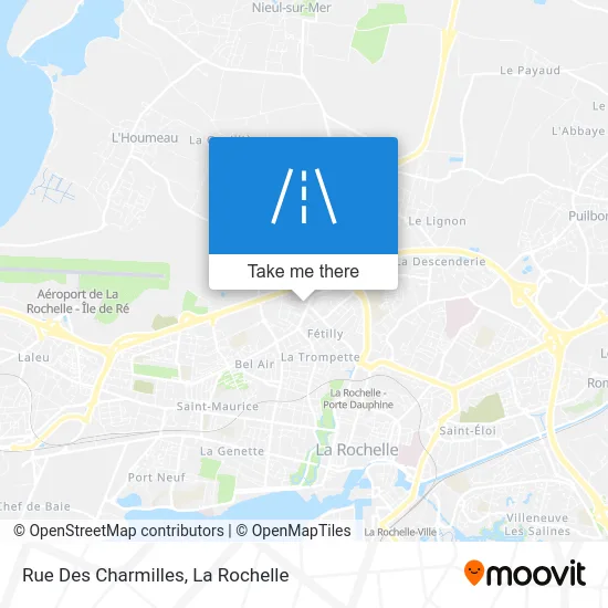 Rue Des Charmilles map