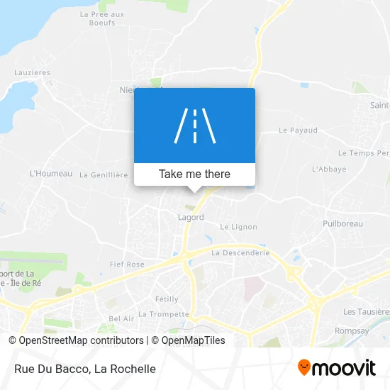 Rue Du Bacco map