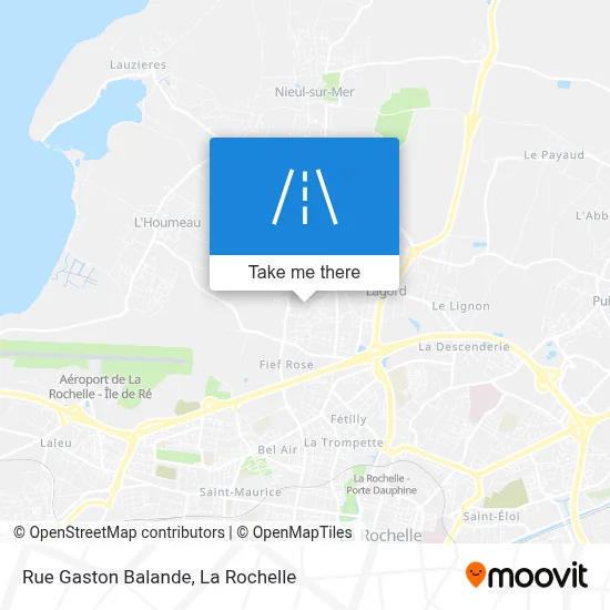 Rue Gaston Balande map