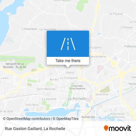 Rue Gaston Gaillard map