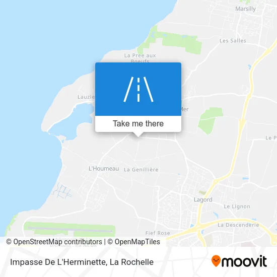 Impasse De L'Herminette map