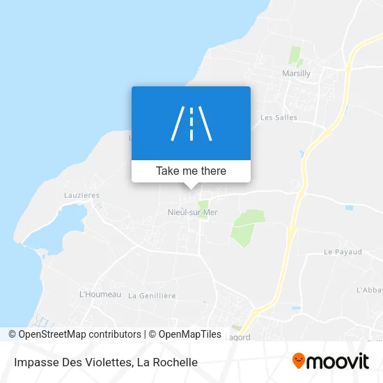 Impasse Des Violettes map