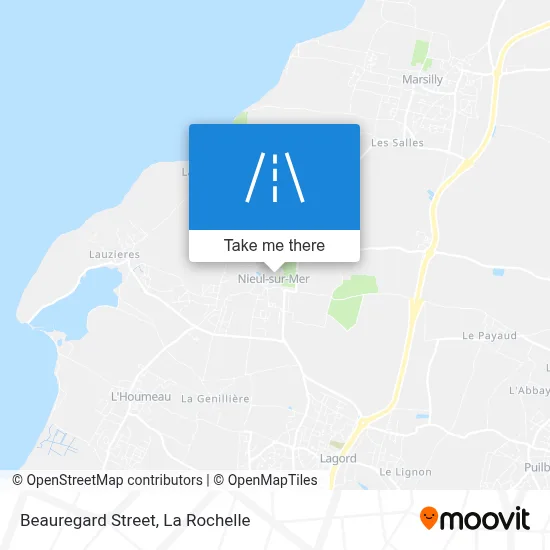 Rue De Beauregard map