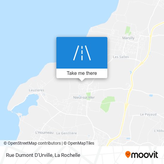 Rue Dumont D'Urville map