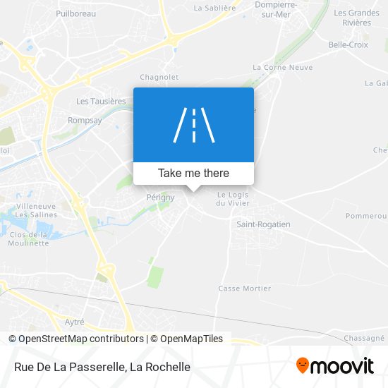 Mapa Rue De La Passerelle