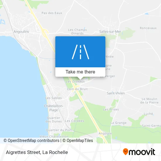 Rue Des Aigrettes map