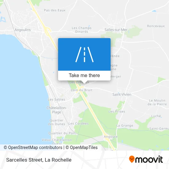 Rue Des Sarcelles map