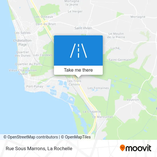 Rue Sous Marrons map