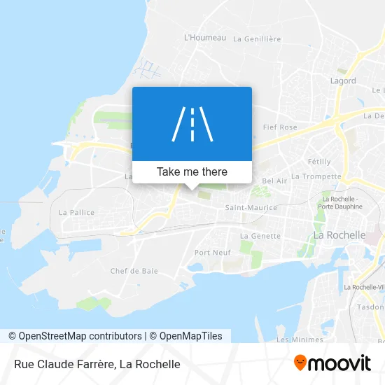 Rue Claude Farrère map