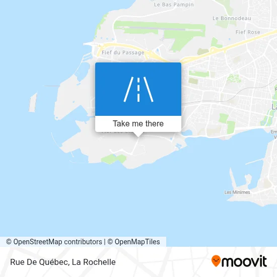 Rue De Québec map