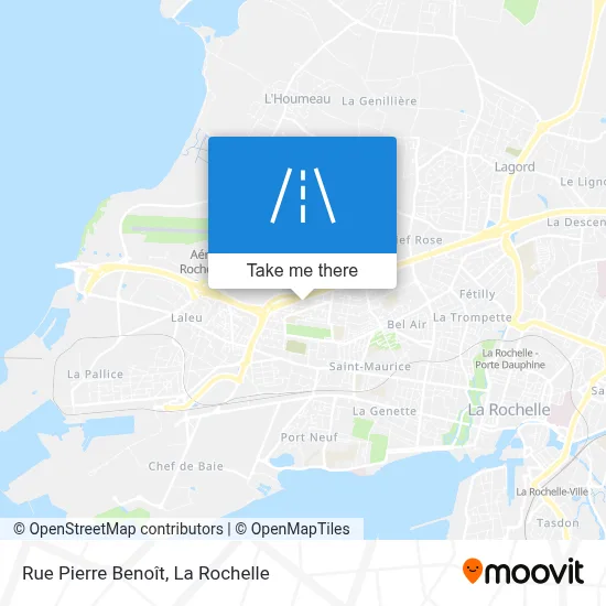 Rue Pierre Benoît map