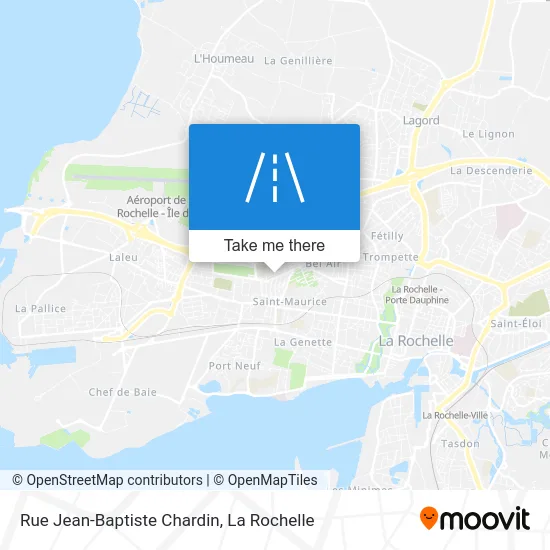 Rue Jean-Baptiste Chardin map