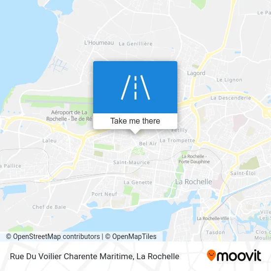 Rue Du Voilier Charente Maritime map