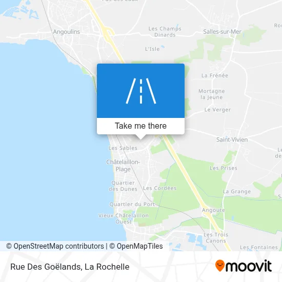 Rue Des Goëlands map