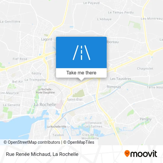 Rue Renée Michaud map
