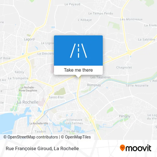 Rue Françoise Giroud map